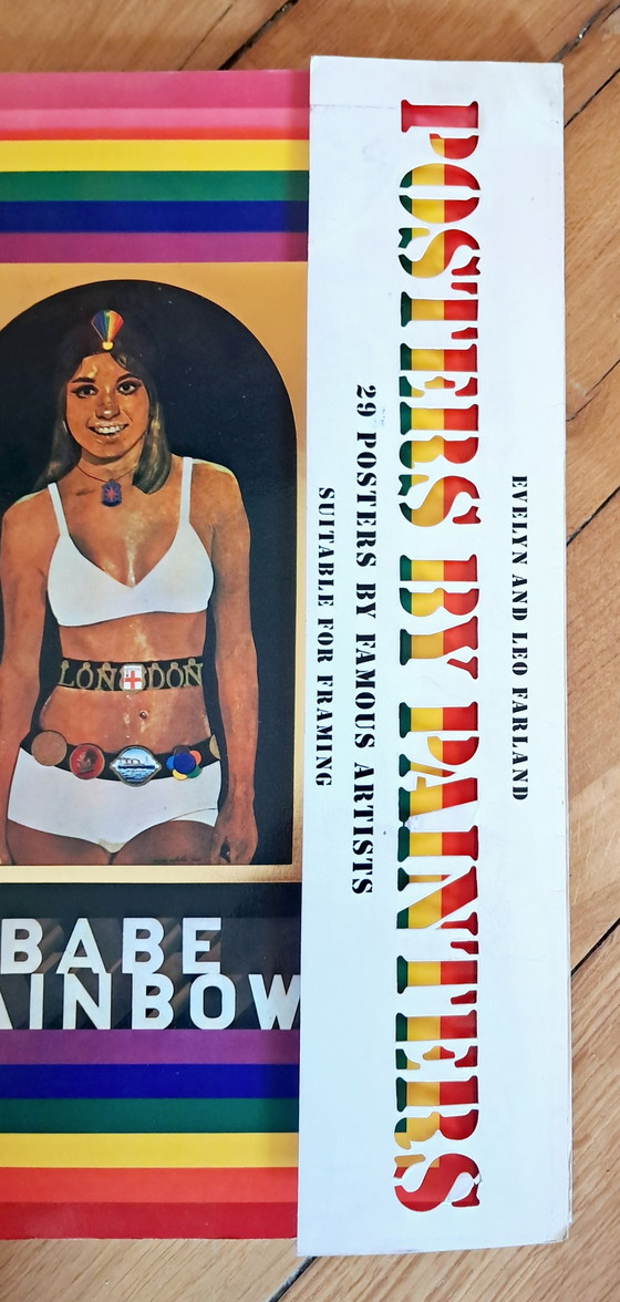 Image 1 of Posters By Painters 29 Posters By Famous Artists Evelyn & Leo Farland Published By H. N. Abrams, New York, 1978