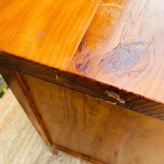 Image 1 of Coffre vintage en pin à 3 tiroirs