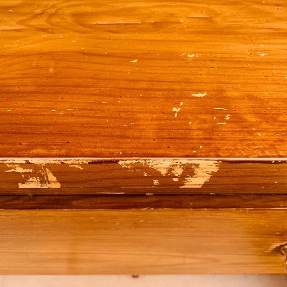 Image 1 of Coffre vintage en pin à 3 tiroirs