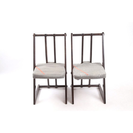 Image 1 of Paire de chaises vintage, Tchécoslovaquie 1970