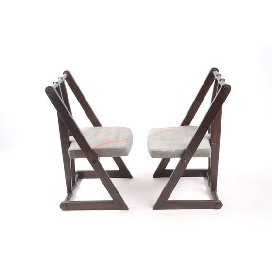 Image 1 of Paire de chaises vintage, Tchécoslovaquie 1970