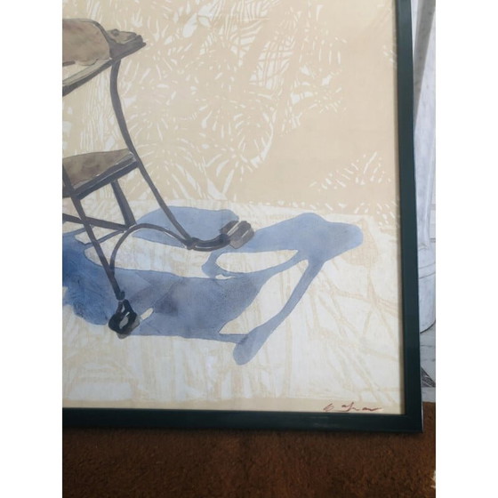 Image 1 of Lithographie originale en vinatge de Sam Szafran Lilette, 2007.