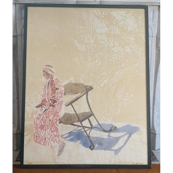 Image 1 of Lithographie originale en vinatge de Sam Szafran Lilette, 2007.