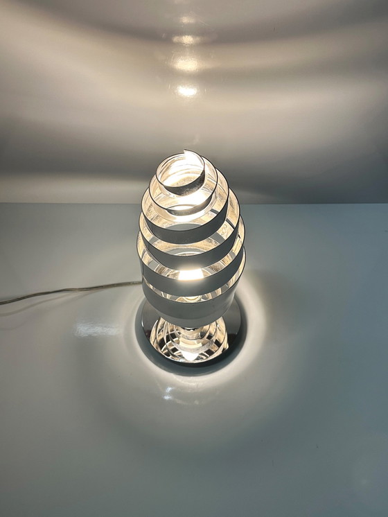 Image 1 of Vintage Space Age Chrome Lampe de table Sputnik Mid Century 60Er 70Er