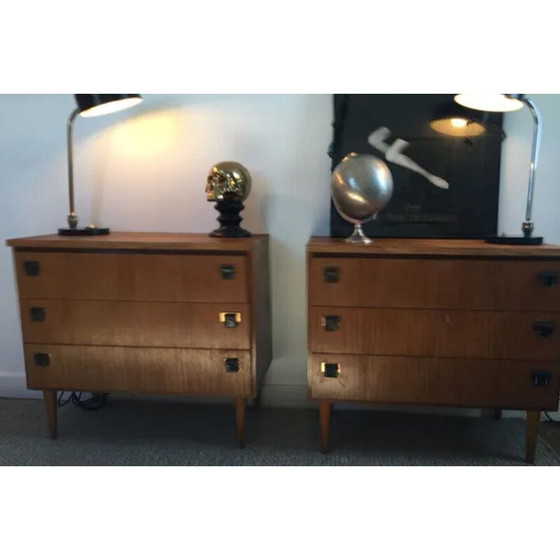 Image 1 of Commode vintage en bois de chêne, 1950
