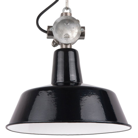 Image 1 of Suspension vintage en acier et bakélite, Pologne 1960