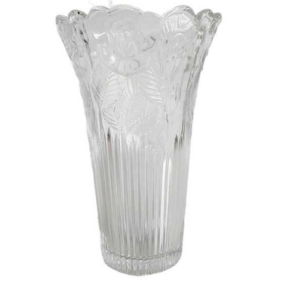 Image 1 of Vase vintage italien en verre Borgonovo 1950s