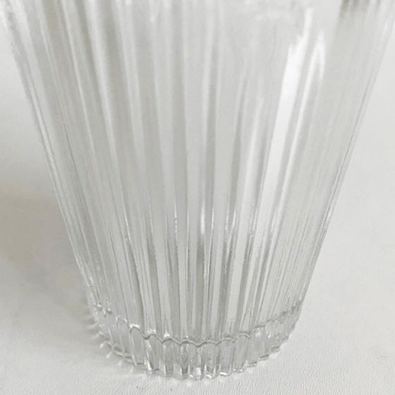 Image 1 of Vase vintage italien en verre Borgonovo 1950s