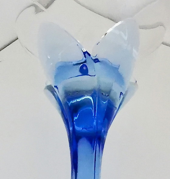 Image 1 of Bormioli Rocco Verres à vin bleu saphir 2X