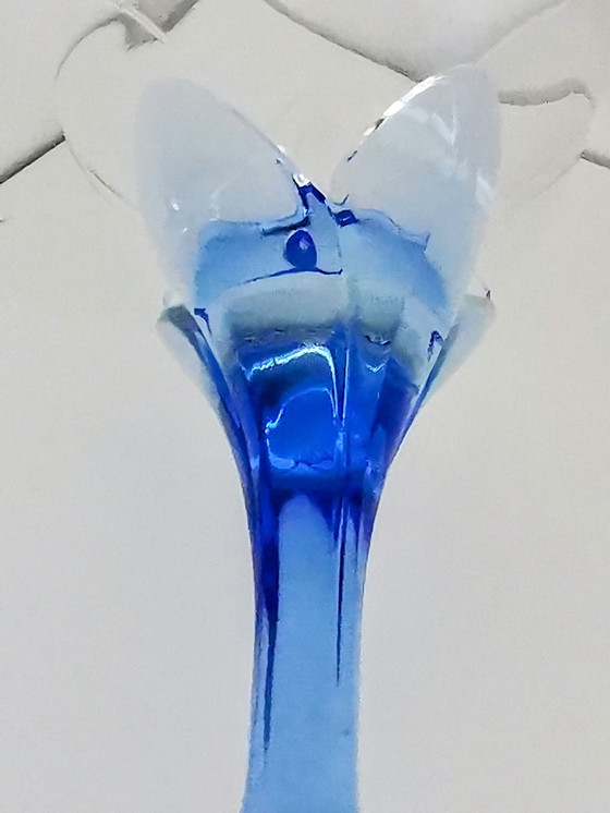 Image 1 of Bormioli Rocco Verres à vin bleu saphir 2X