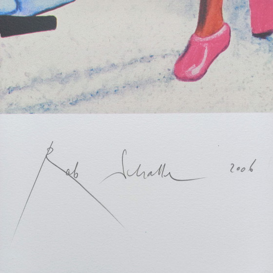 Image 1 of Rob Scholte - 3 Grâces, sérigraphie (grande !)