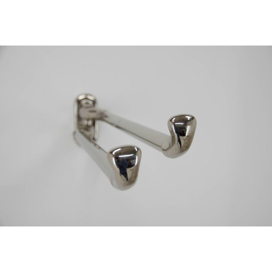 Image 1 of Porte-manteau vintage art déco en nickel, 1920