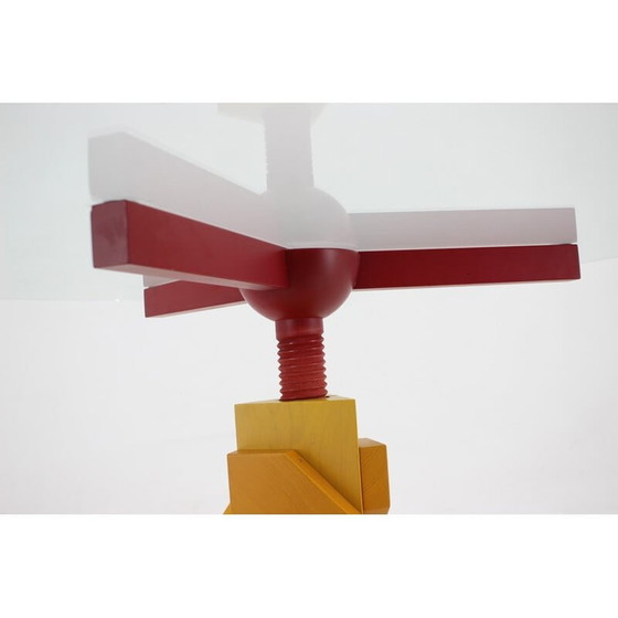 Image 1 of Ensemble de salle à manger vintage par Raul Barbieri pour Rexite, Italie 1980