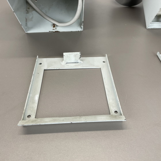 Image 1 of Lot de 2 appliques modernistes Xxl 30Cm Atomic Space Age Chromed, Allemagne 1970S