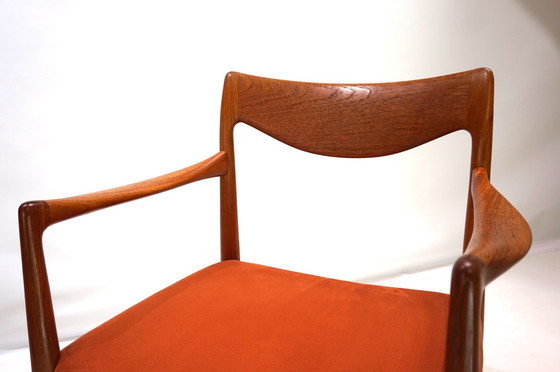 Image 1 of Ensemble de 2 chaises Gustav Bahus Bambi en teck par Rolf Rastad & Adolf Relling, 1960
