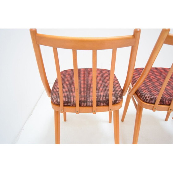 Image 1 of Ensemble de 4 chaises de salle à manger Mid-century By Antonín Šuman 1980