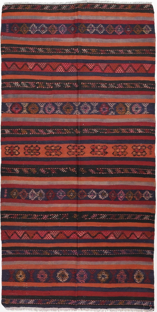 Original Modern Style Kilim Deko Design 317 X 160 cm