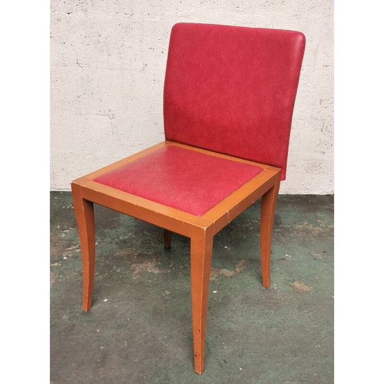 Image 1 of Chaise vintage en bois massif par Didier Gomez pour Ligne Roset