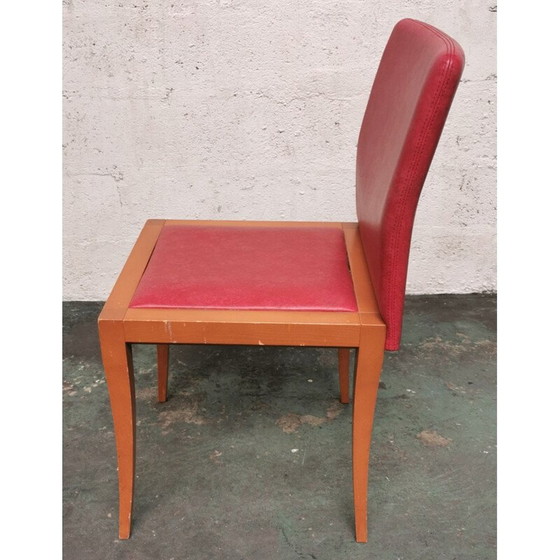 Image 1 of Chaise vintage en bois massif par Didier Gomez pour Ligne Roset