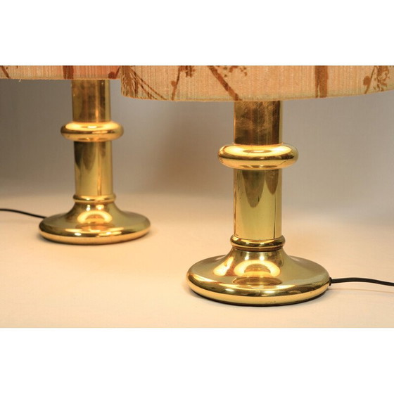 Image 1 of Paire de lampes de table vintage Hollywood Regency, 1970