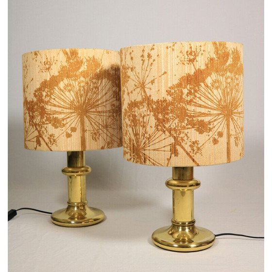 Image 1 of Paire de lampes de table vintage Hollywood Regency, 1970