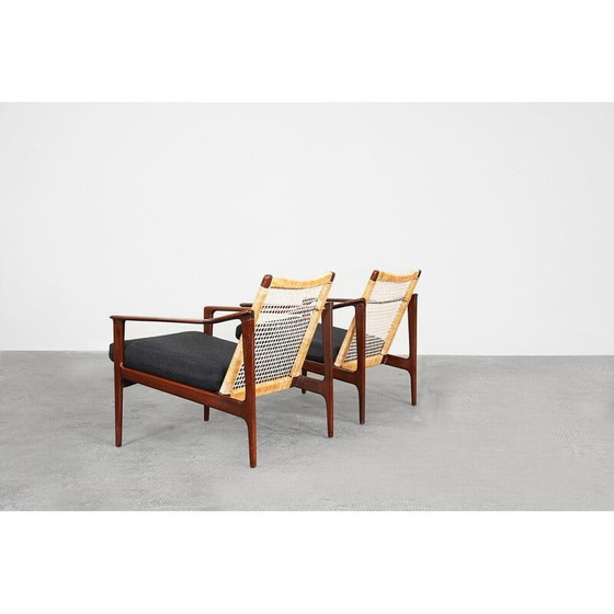 Image 1 of Paire de fauteuils danois vintage en teck par Ib Kofod-Larsen, 1960s