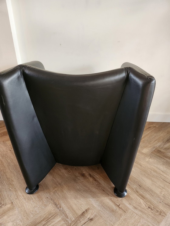Image 1 of 1X fauteuil en cuir