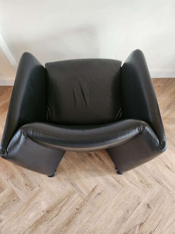 Image 1 of 1X fauteuil en cuir