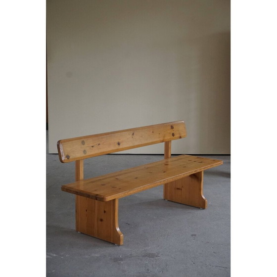 Image 1 of Banc vintage en pin par Carl Malmsten pour Karl Andersson et Söner, Suède 1960s