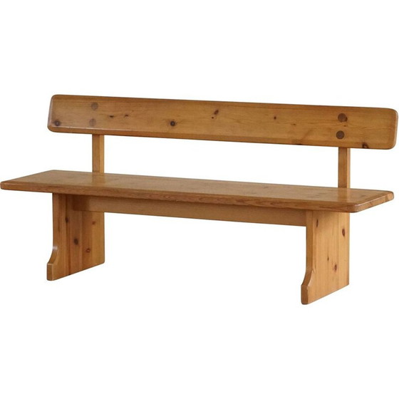 Image 1 of Banc vintage en pin par Carl Malmsten pour Karl Andersson et Söner, Suède 1960s