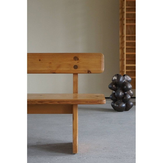 Image 1 of Banc vintage en pin par Carl Malmsten pour Karl Andersson et Söner, Suède 1960s