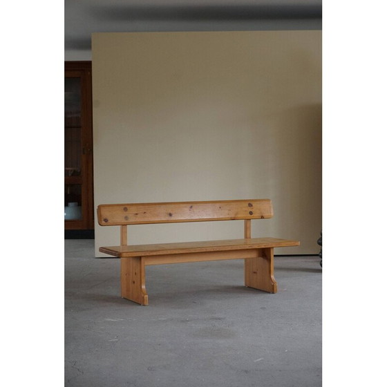 Image 1 of Banc vintage en pin par Carl Malmsten pour Karl Andersson et Söner, Suède 1960s