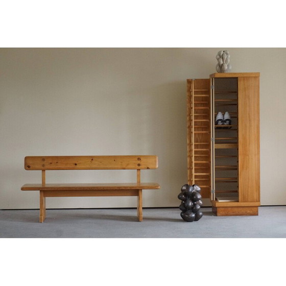 Image 1 of Banc vintage en pin par Carl Malmsten pour Karl Andersson et Söner, Suède 1960s