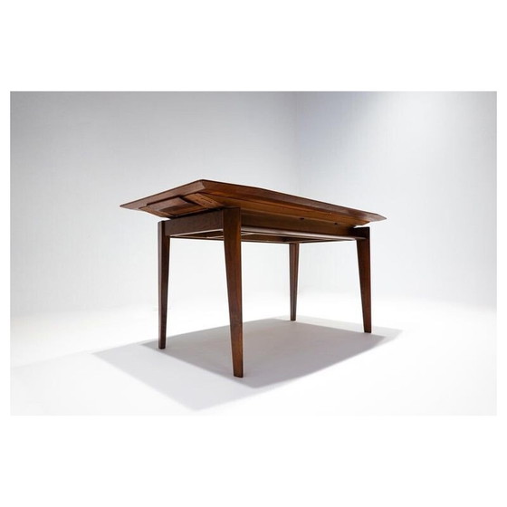 Image 1 of Table de salle à manger extensible du milieu du siècle par Vittorio Dassi, Italie années 1950