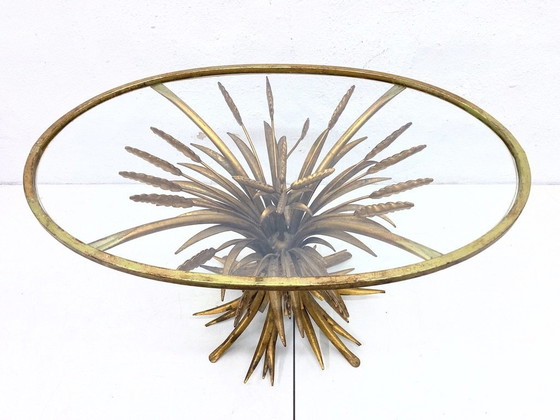 Image 1 of Wheat Sheaf Table basse Coco Chanel Style années 50Er 60Er Hollywood Regency