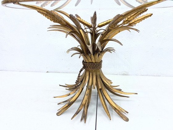 Image 1 of Wheat Sheaf Table basse Coco Chanel Style années 50Er 60Er Hollywood Regency