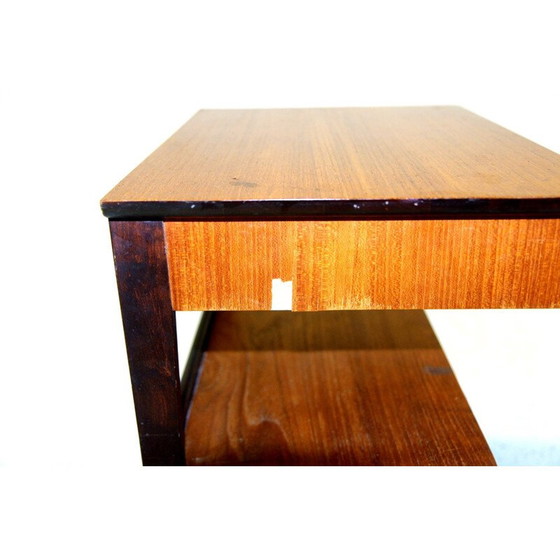 Image 1 of Paire de tables de nuit vintage en teck, Suède 1960