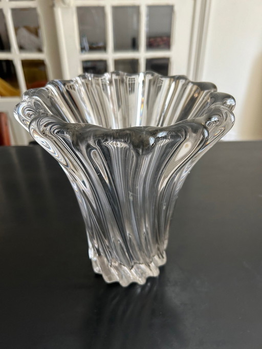 Vase En Cristal Pierre D'Avesn