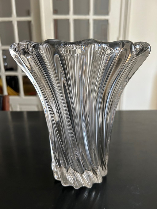 Vase En Cristal Pierre D'Avesn