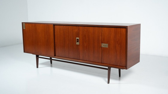 Image 1 of Buffet moderne du milieu du siècle par Vittorio Dassi, Italie, années 1950