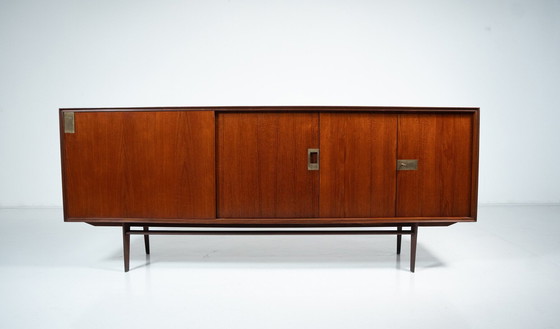 Image 1 of Buffet moderne du milieu du siècle par Vittorio Dassi, Italie, années 1950