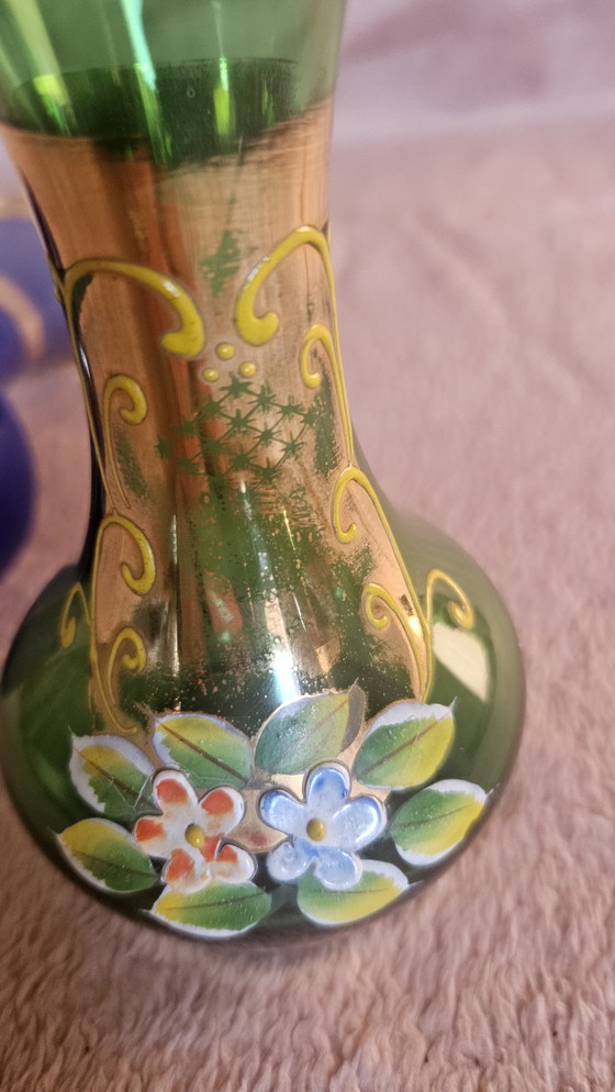 Image 1 of 2 vases de Bohême (République tchèque ?)