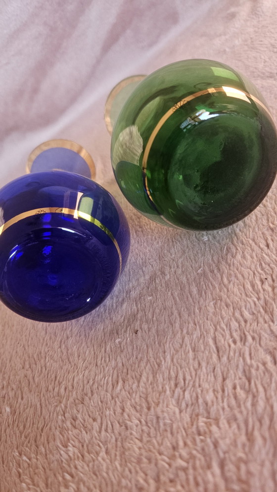 Image 1 of 2 vases de Bohême (République tchèque ?)