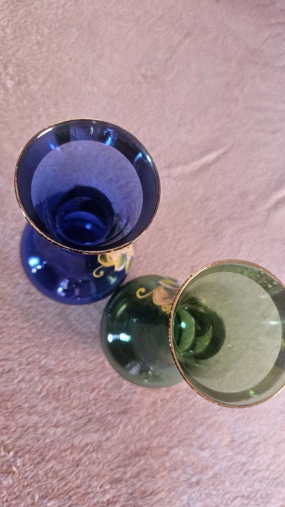 Image 1 of 2 vases de Bohême (République tchèque ?)