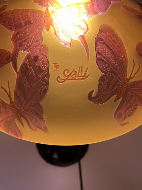 Image 1 of Lampe de table Gallé Tip