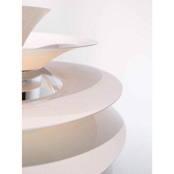 Image 1 of Suspension Vintage PH Snowball avec abat-jour laqué blanc par Poul Henningsen pour Louis Poulsen