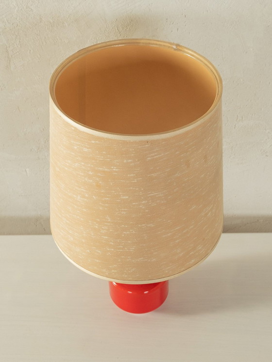 Image 1 of Lampe à poser 70S avec base en verre