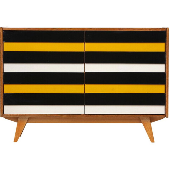 Image 1 of Buffet vintage U 453 avec tiroirs multicolores par Jiri Jiroutek pour Interier Praha, Tchécoslovaquie années 1960