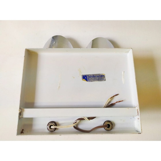 Image 1 of Paire d'appliques vintage par Oscar Torlasco pour Stilkronen, 1970