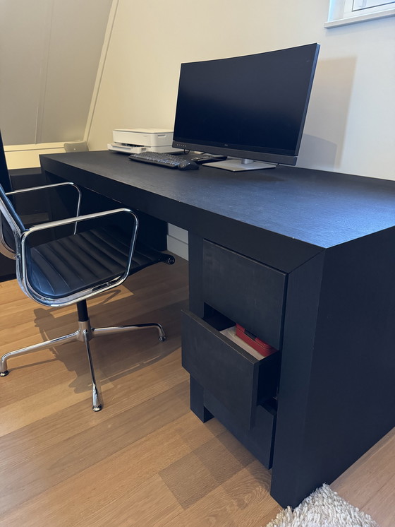 Image 1 of Mobilier de bureau 'Home Office' de luxe noir